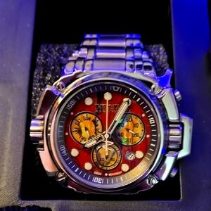Invicta Reserve Coalition Forces 60 mm Chronograph – Abalone Dial Swiss Quartz